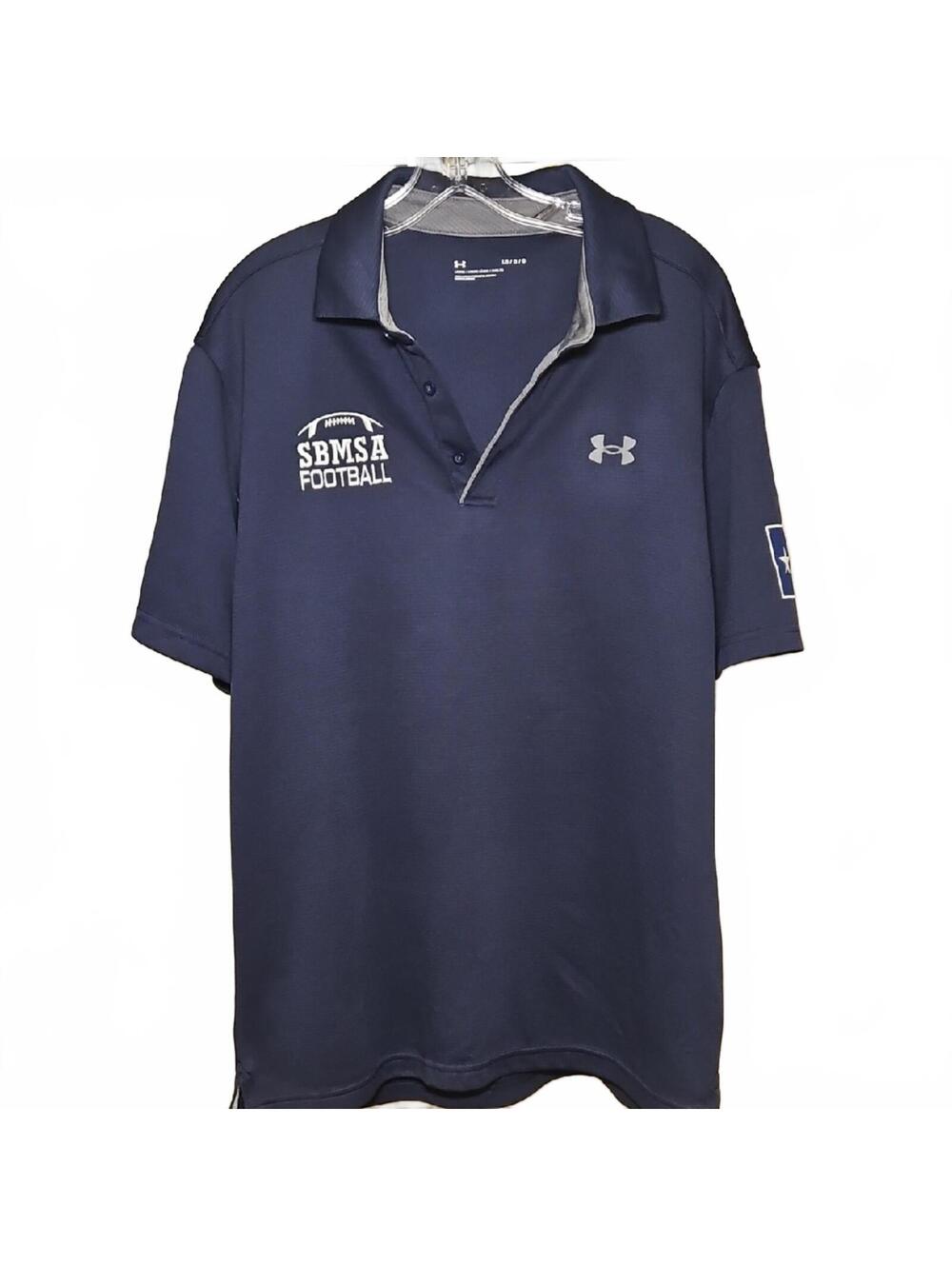 Under Armour | Men's Dark Blue SBMSA Football Polo | L